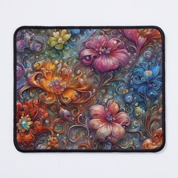 Item preview, Colorful Flower Pattern designed and sold by TheArtOfPat.