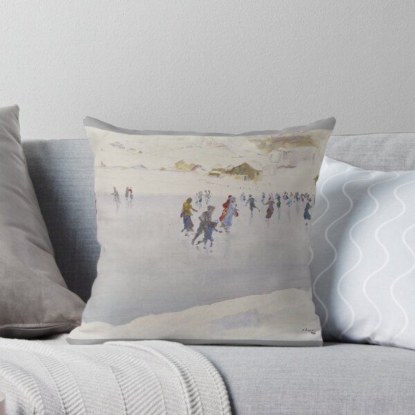 Item preview, Sir John Lavery Skating at Wengen 1913 designed and sold by Diana Haemer.