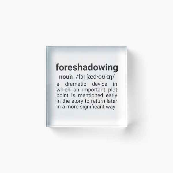 Item preview, Starkid AVPM Foreshadowing Definition designed and sold by humnoo.