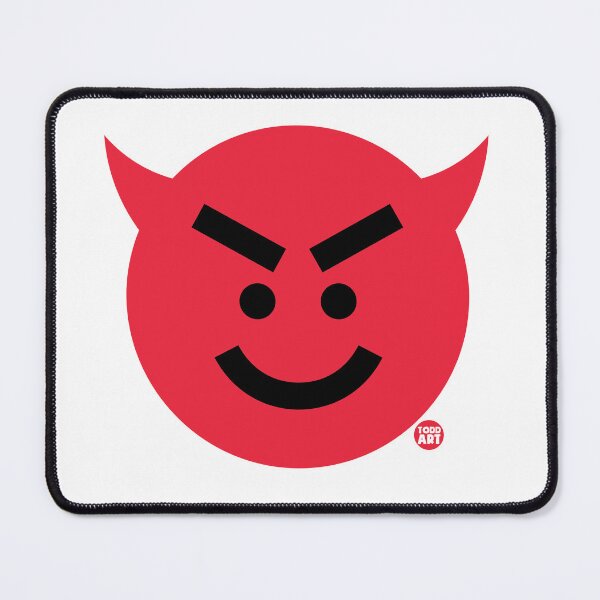 Item preview, DEVIL SMILEY FACE designed and sold by TODD GOLDMAN.
