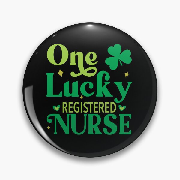 Item preview, One Lucky Registered Nurse designed and sold by TaraGbear.