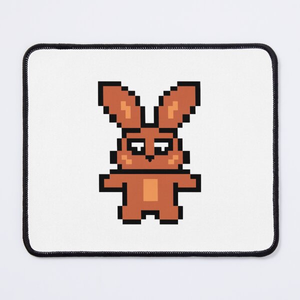 Item preview, Brown Pixel Rabbit designed and sold by HarriPaloma.
