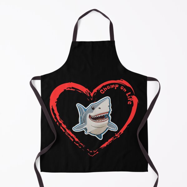 Item preview, Smiling shark (Chomp on Life) designed and sold by ViaNature.