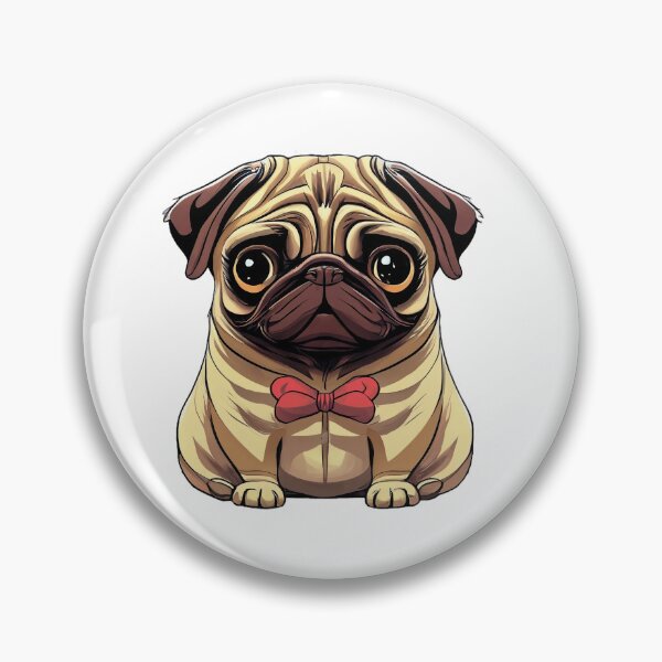 Item preview, Adorable dog. Small dog. Color: brown, beige, red designed and sold by MagelliShop.