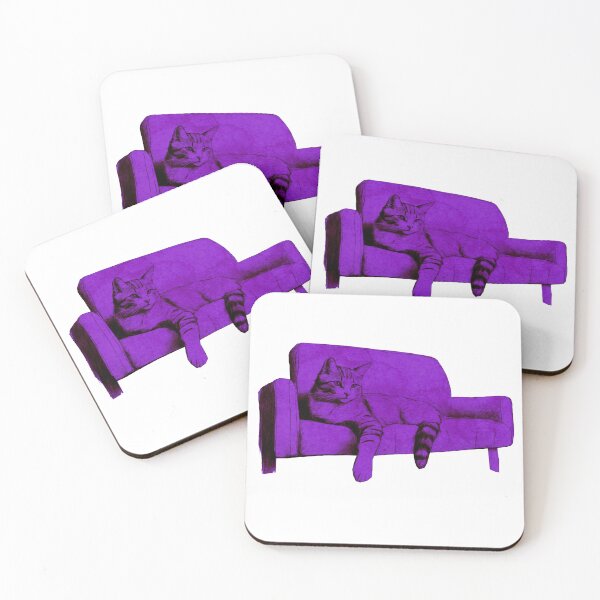 Item preview, Cat on the sofa designed and sold by kinpirks.