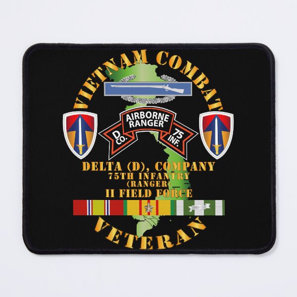 Item preview, Army - Vietnam Combat Vet - D Co 75th Infantry (Ranger) - II Field Force SSI designed and sold by Military Insignia Products.