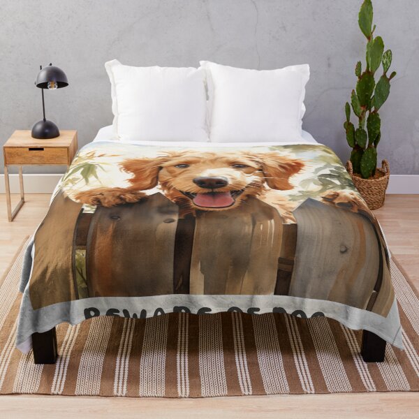 Item preview, Beware of Dog Sign for Goldendoodle designed and sold by M1234s.