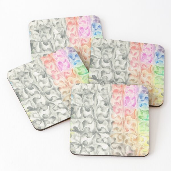 Item preview, Fade to grey, random geometric shapes  designed and sold by MoisOneOffs.