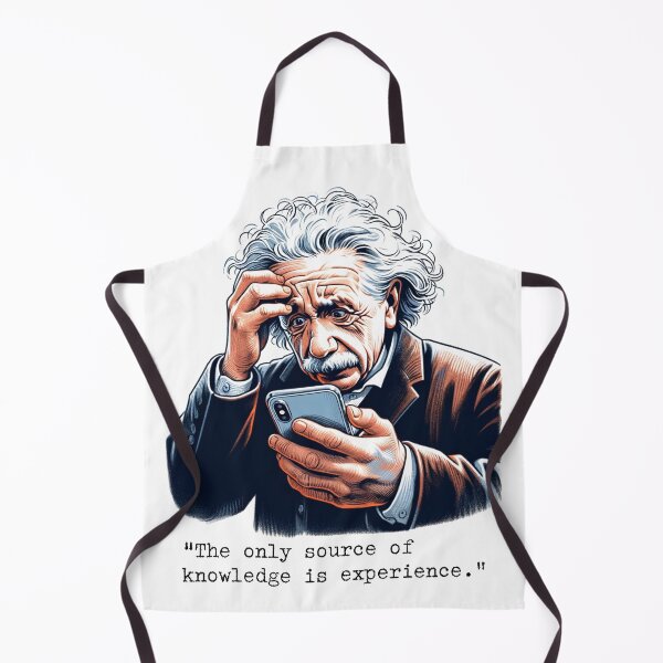 Item preview, Einstein Bewildered by Smartphone designed and sold by digital-savant.