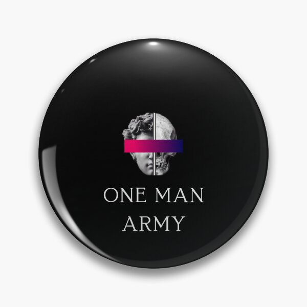Item preview, One Man Army Quote designed and sold by SMARTKIT  DESIGNAGENCY.