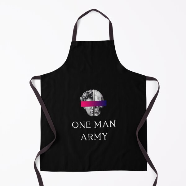 Item preview, One Man Army Quote designed and sold by SMARTKIT DESIGNAGENCY.