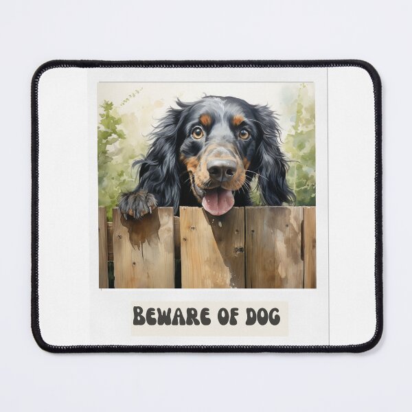Item preview, Beware of Dog Sign for Gordon Setter designed and sold by M1234s.