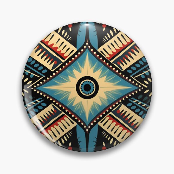 Item preview, colorful Choctaw indian tribal pattern designed and sold by dcrc.
