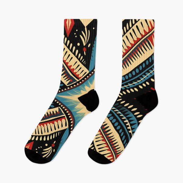 Item preview, colorful Choctaw indian tribal pattern designed and sold by dcrc.