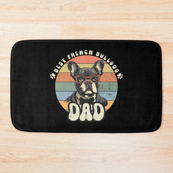 Item preview, Vintage French Bulldog Dad Design designed and sold by Hansani Nuwanmini Jayawickrama.