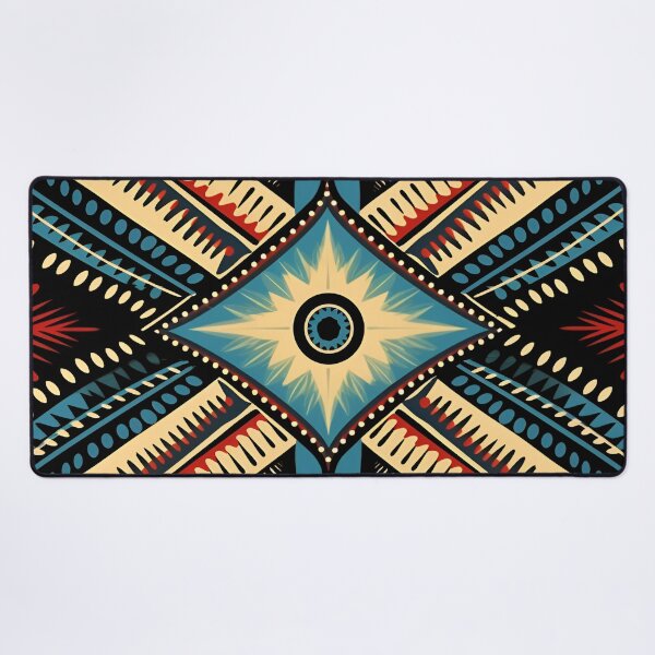 Item preview, colorful Choctaw indian tribal pattern designed and sold by dcrc.
