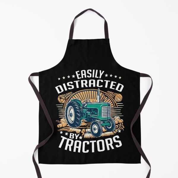 Item preview, Easily Distracted by Tractors Rural Charm Love Farming designed and sold by ElLocoMus.