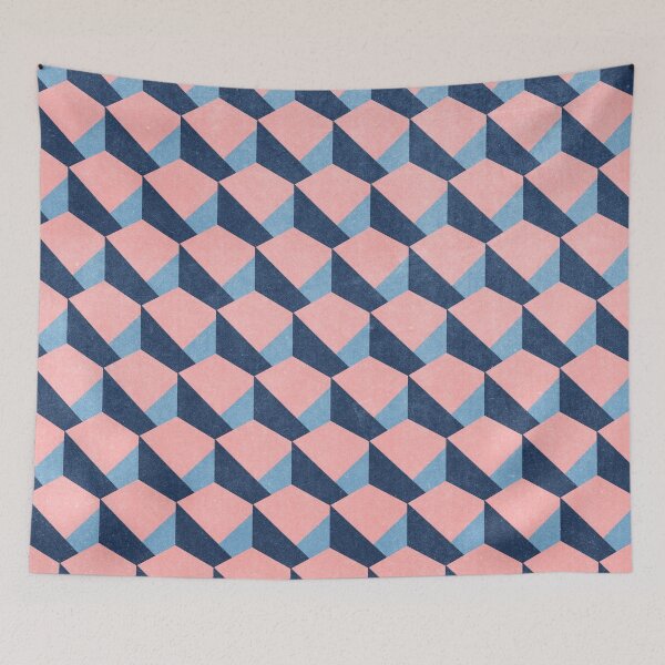 Item preview, Mid Century Isometric Pattern designed and sold by Diana377.