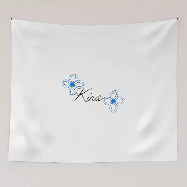 Item preview, Kira + Blue flowers  designed and sold by KiraS-arts.