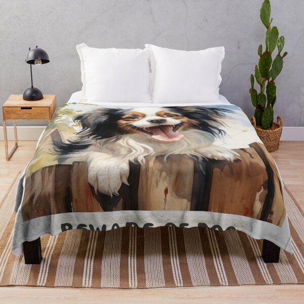 Item preview, Beware of Dog Sign for Papillon designed and sold by M1234s.