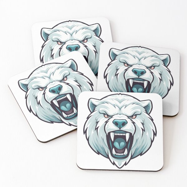 Item preview, Polar bear logo designed and sold by ganznice.