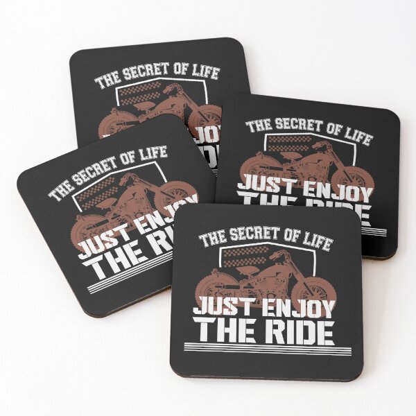 Item preview, The Secret Of Life Just Enjoy The Ride designed and sold by EmiAndMike.