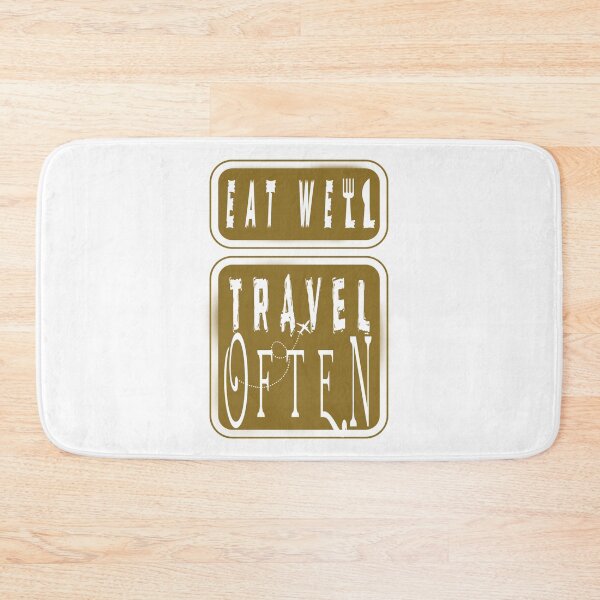 Item preview,  eat well travel often,new design designed and sold by ESAMSTORE.