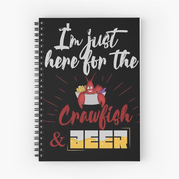 Item preview, I’m Just Here For The Crawfish & Beer Funny Shirt designed and sold by CreativeStrike.
