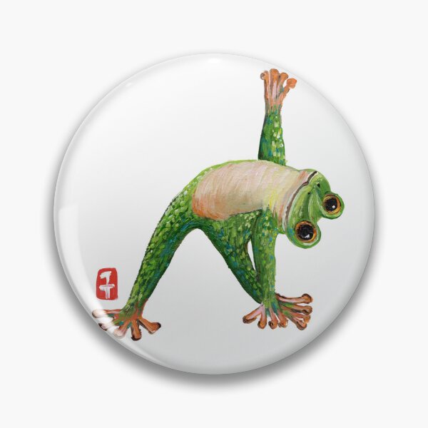 Item preview, Yoga Frog designed and sold by Roy & Tiffany.