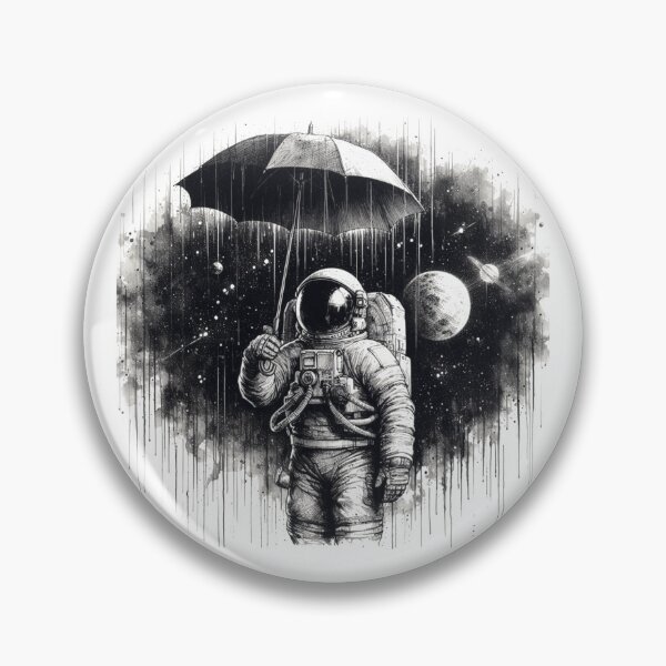 Item preview, Drawn astronaut designed and sold by ArtistsShop1.