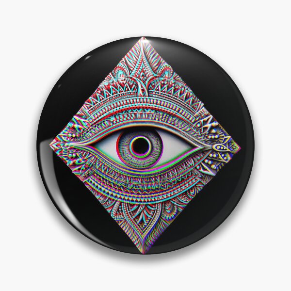 Artikelvorschau, All Seeing Eye - Chromadrift entworfen und verkauft von Psyberspace.
