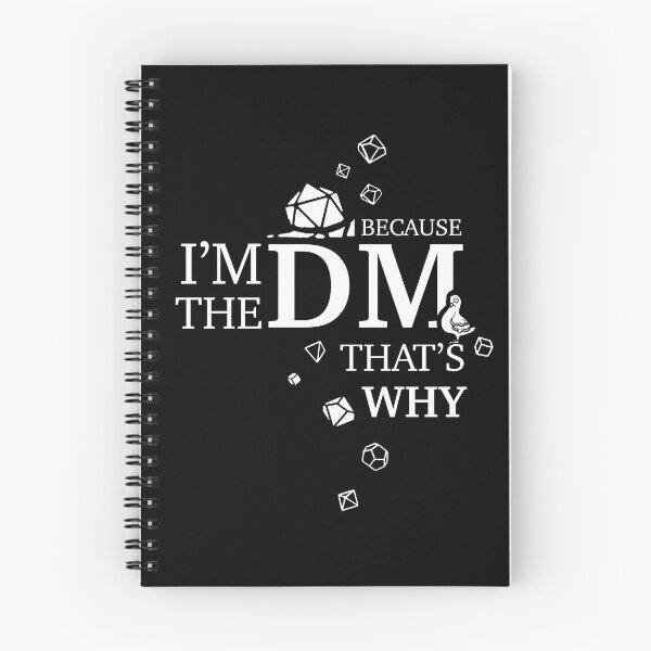 Item preview, Because I'm the DM | Dungeon Master Guide | DnD designed and sold by keyvei.