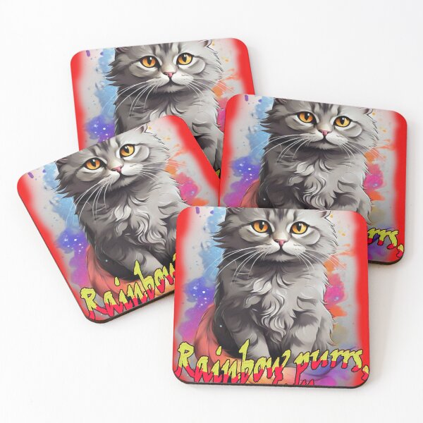 Item preview, Rainbow Purrs, Endless Fun - Funny Cat - Cat Lovers designed and sold by Ramzadeen.