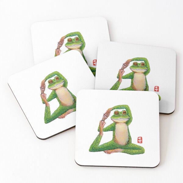 Item preview, Yoga Frog designed and sold by Roy & Tiffany.