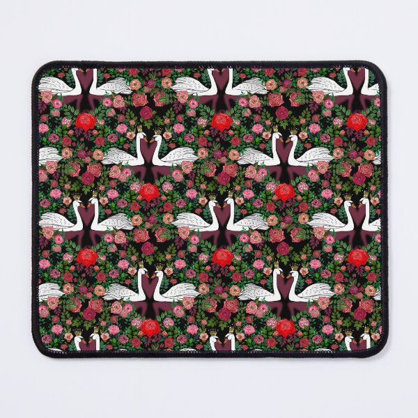 Item preview, Garden of the Swans King and Queen designed and sold by IrishVikingDesigns.