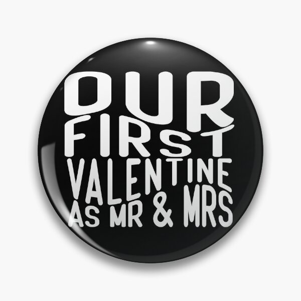 Item preview, Our First Valentine As Mr And Mrs, Gift for New Married designed and sold by ArtByKatti.