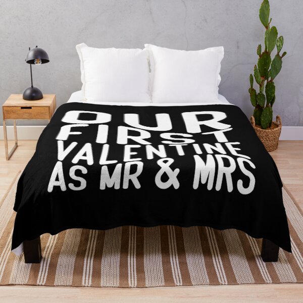 Item preview, Our First Valentine As Mr And Mrs, Gift for New Married designed and sold by ArtByKatti.