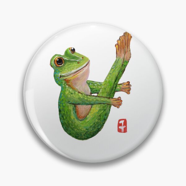 Item preview, Yoga Frog designed and sold by Roy & Tiffany.