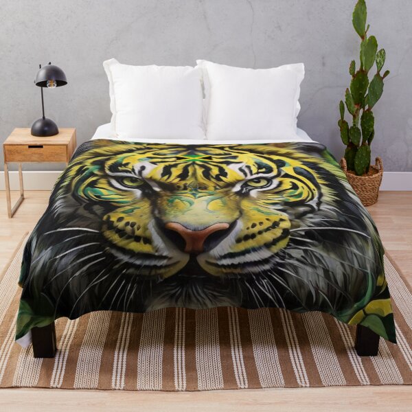 Item preview, Tribal Tiger with Jamaican Colors And Flag  designed and sold by Angelle55.