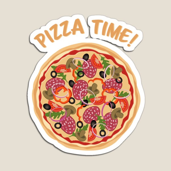 Aperçu de l'œuvre L'heure des pizzas créée et vendue par IrynaAlex.