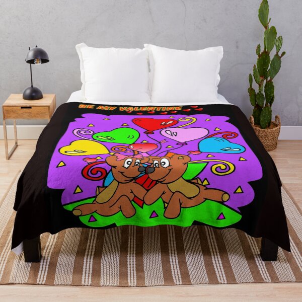 Item preview, Valentine Bear Fantasy Whimsical Funny Comic Print designed and sold by posterbobs.