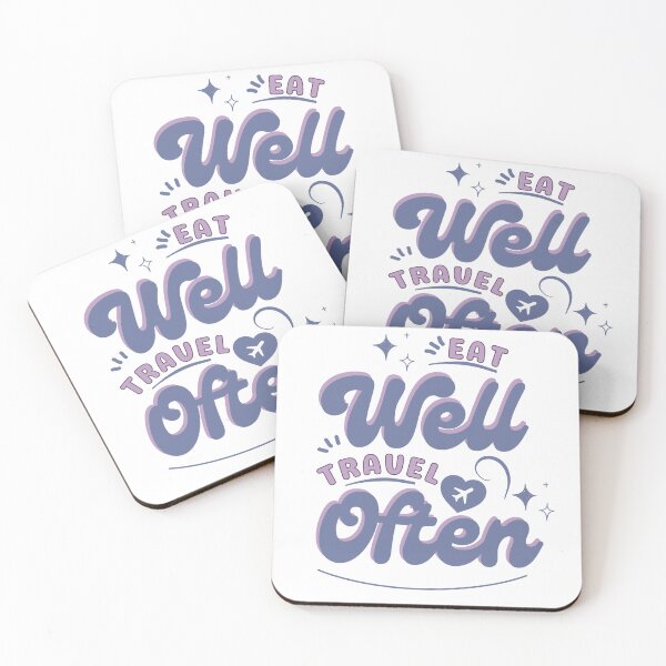 Item preview, Eat Well Travel Often  designed and sold by BelkaMed.