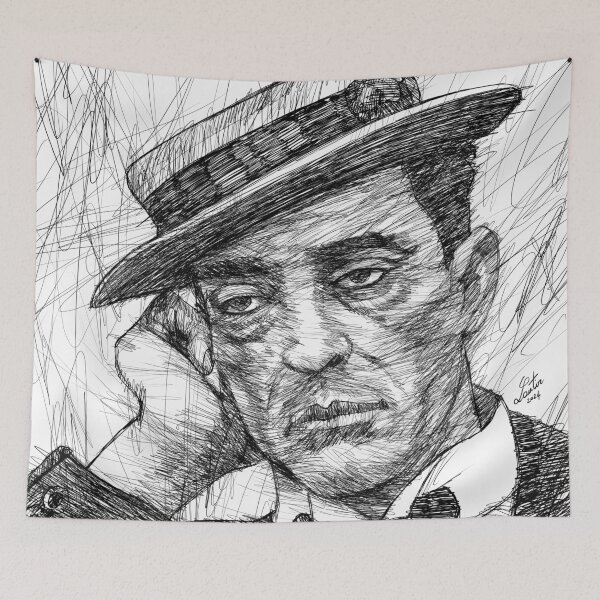 Item preview, BUSTER KEATON ink portrait .1 designed and sold by lautir.