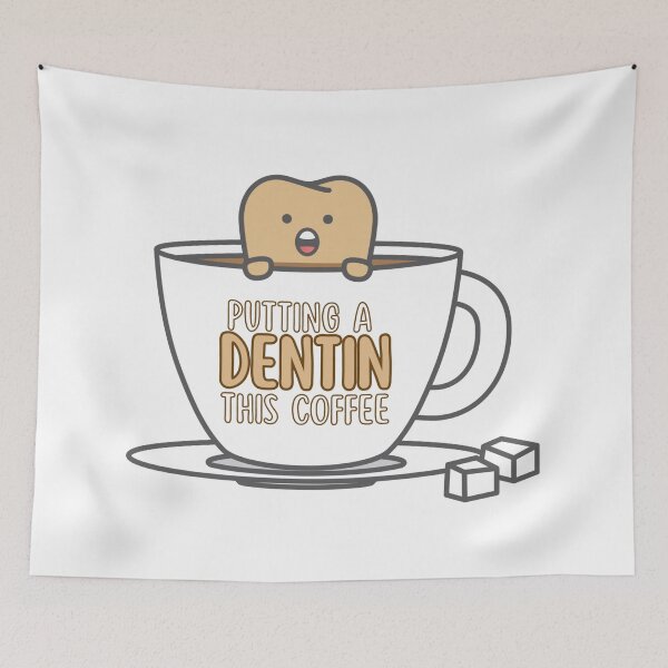 Item preview, putting a dentin this coffee designed and sold by Jadie Barnhart.