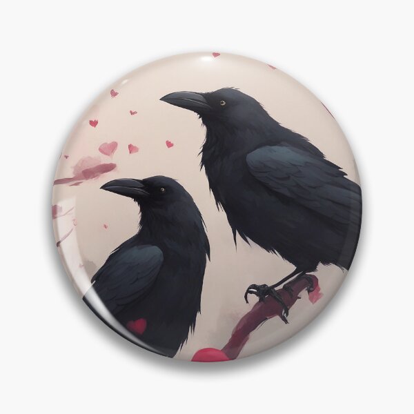 Item preview, Crows looking in the same direction designed and sold by DarkFinds.