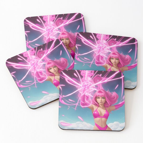 Item preview, Pink Aura Girl 7 designed and sold by Klickkunstwerke.