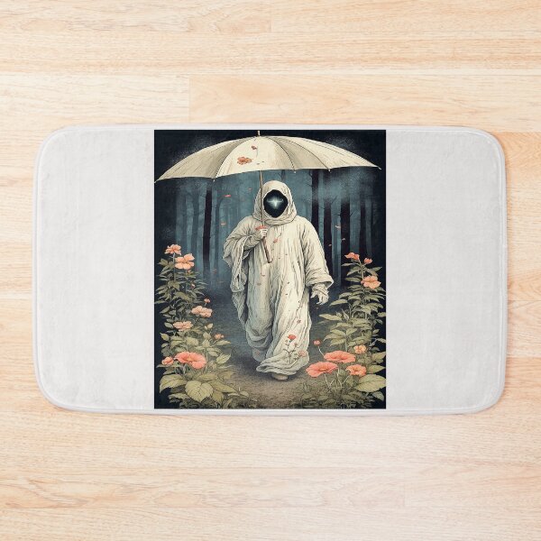 Item preview, Gothic ghost walking in the forest designed and sold by erozzz.