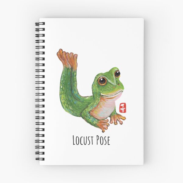 Item preview,  Yoga Frog - Locust pose designed and sold by Tiffany Roy.