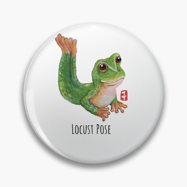 Item preview,  Yoga Frog - Locust pose designed and sold by Roy & Tiffany.