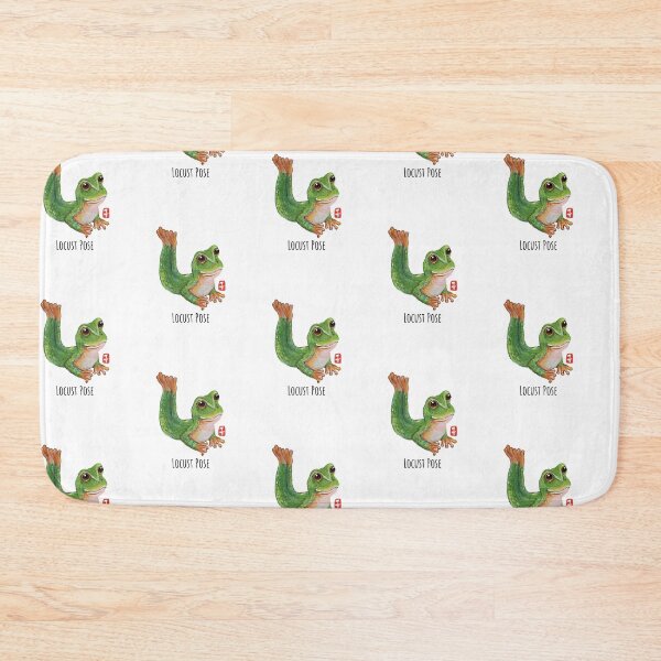 Item preview,  Yoga Frog - Locust pose designed and sold by Roy & Tiffany.